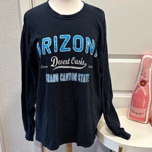 GUC Navy Arizona- Grand Canyon State Long Sleeve Tee